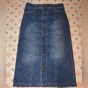 Cato denim skirt